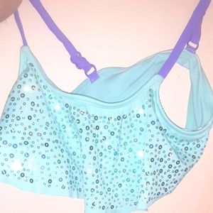 Justice girls size 8 swim suit